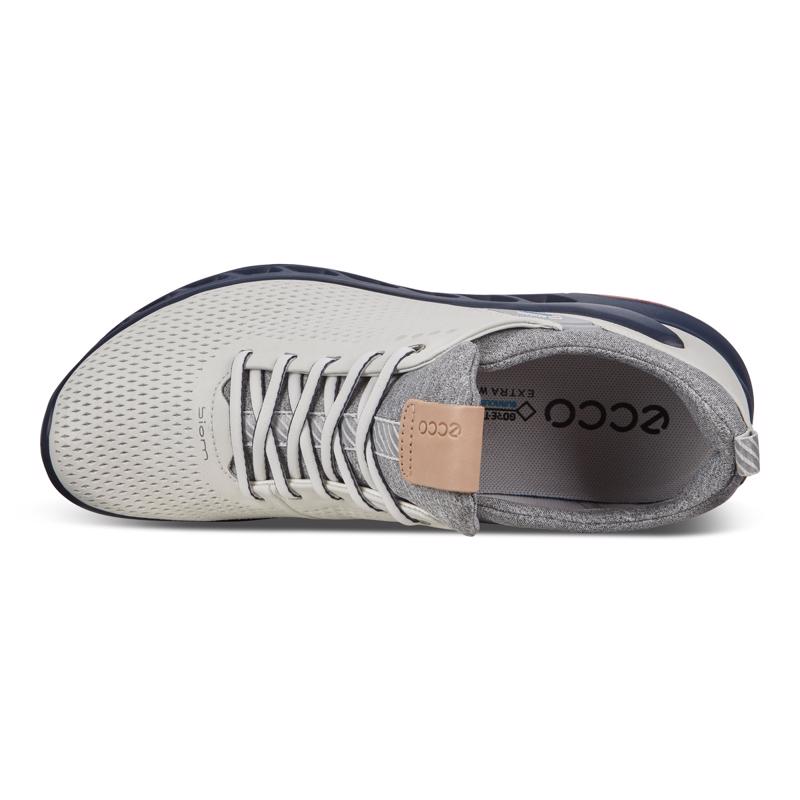 White ECCO M GOLF BIOM COOL PRO WHITE/SCARLET | ECCO Türkiye