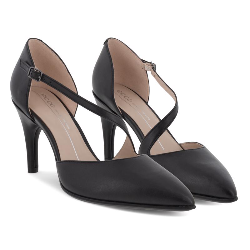 いここ Siyah ECCO SHAPE STILETTO 75 BLACK | Ecco