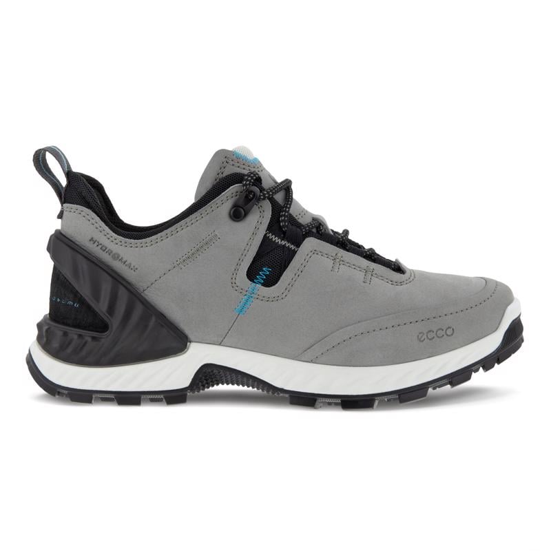 Ecco Grey Wild Dove Nubuck Suede Microperforated Shoes Size 9.5 40 Lightweight ECCO Groove Men main image 2