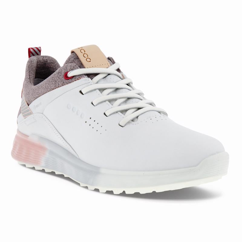 ECCO W Golf S-Three WHITE/SILVER PINK | ECCO® Türkiye -