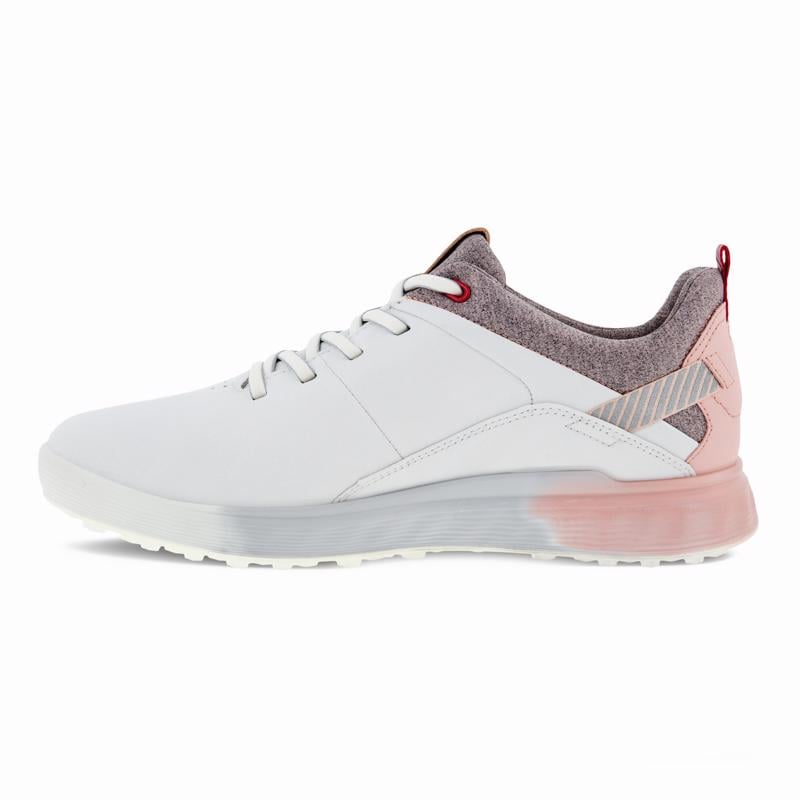 ECCO W Golf S-Three WHITE/SILVER PINK | ECCO® Türkiye -