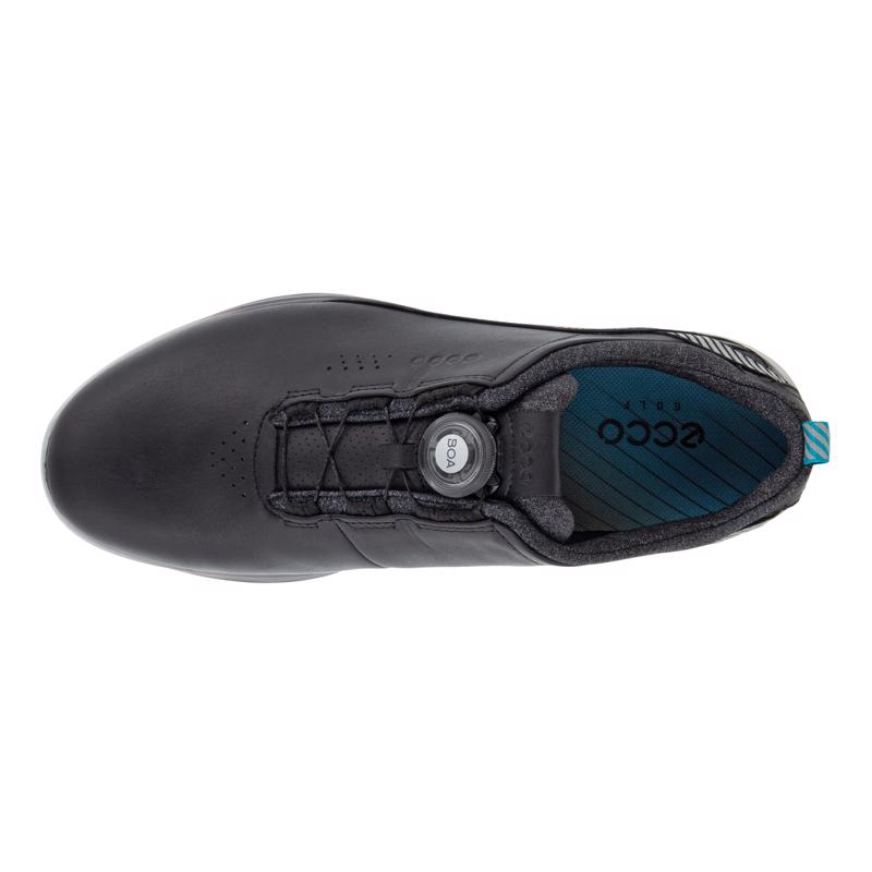 Black ECCO M Golf S-Three Golf Shoe | ECCO Türkiye
