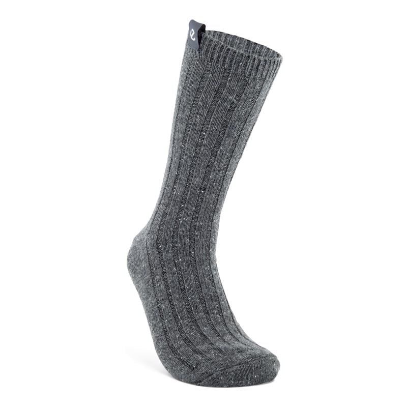 Grey ECCO Hygge Ribbed Mid Cut