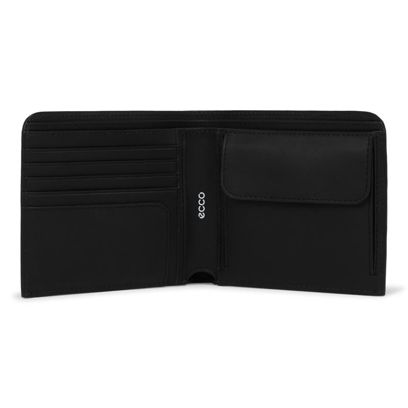 Siyah ECCO Wallet Formal Billfold