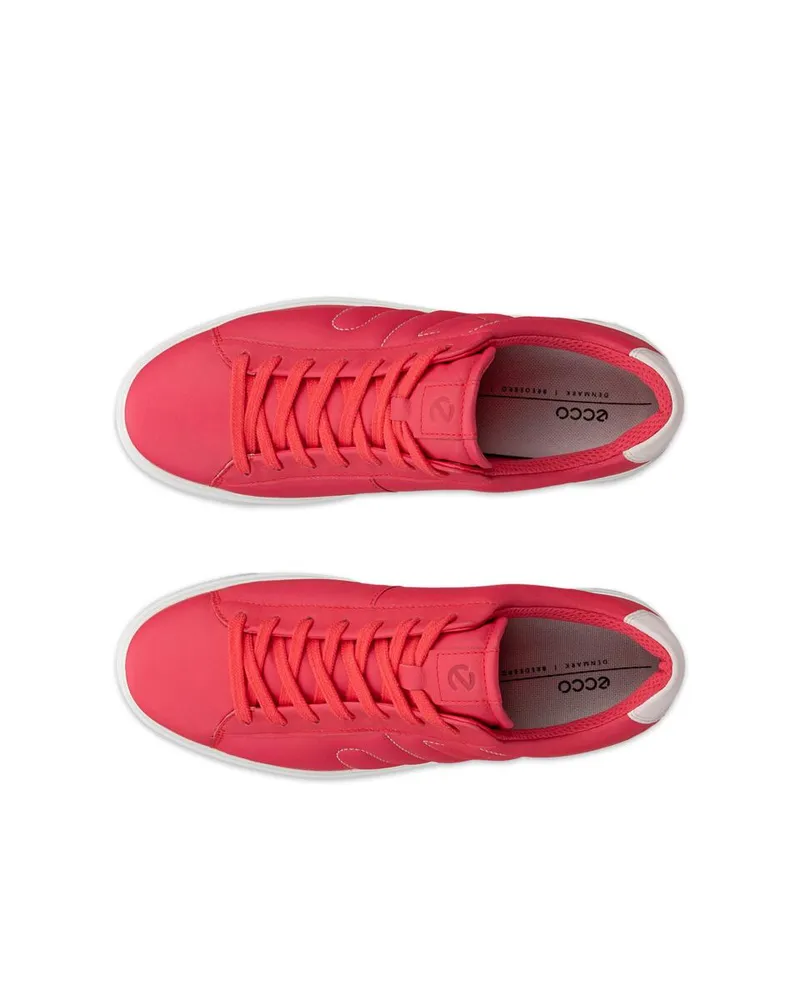 Red ECCO STREET PLATFORM W Teaberry