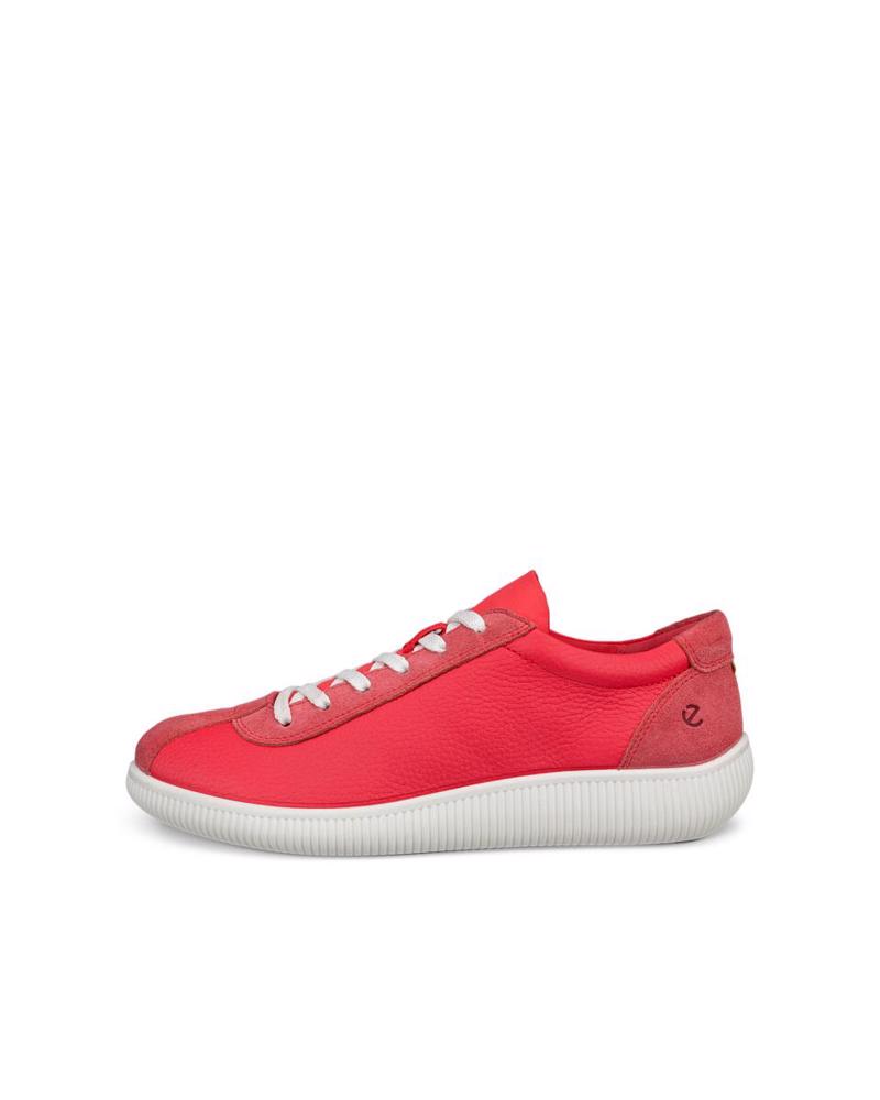 Red ECCO Soft Zero W Teaberry