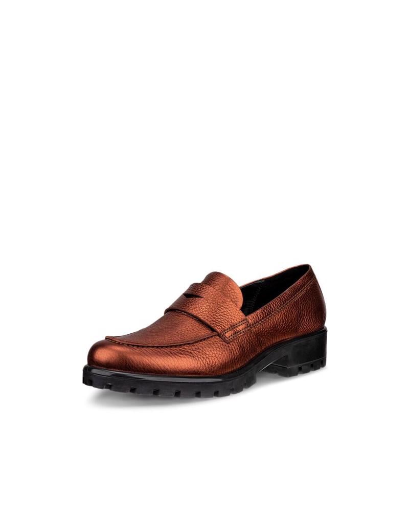 Brown ECCO Modtray W Bronze Antique