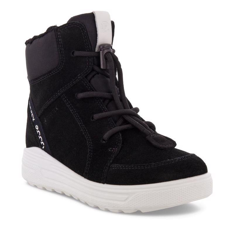 Siyah ECCO URBAN SNOWBOARDER Mid-cut