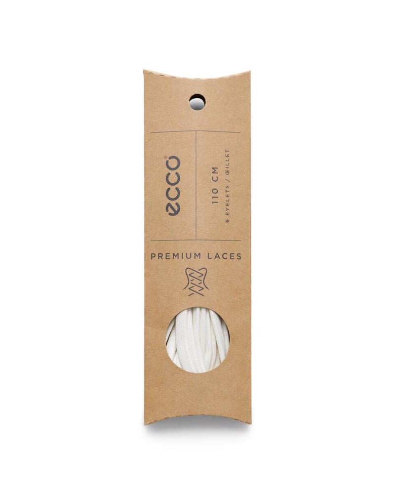 White ECCO Laces OFFWHITE