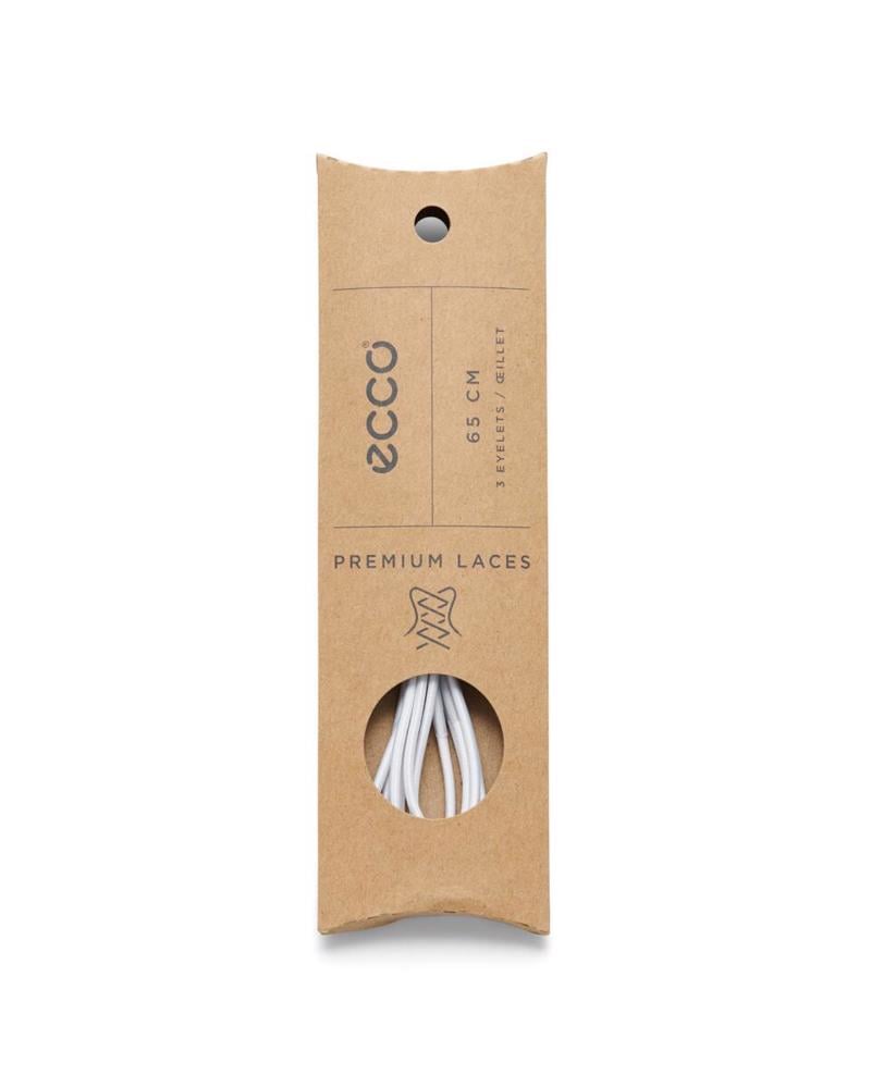 White ECCO Laces WHITE