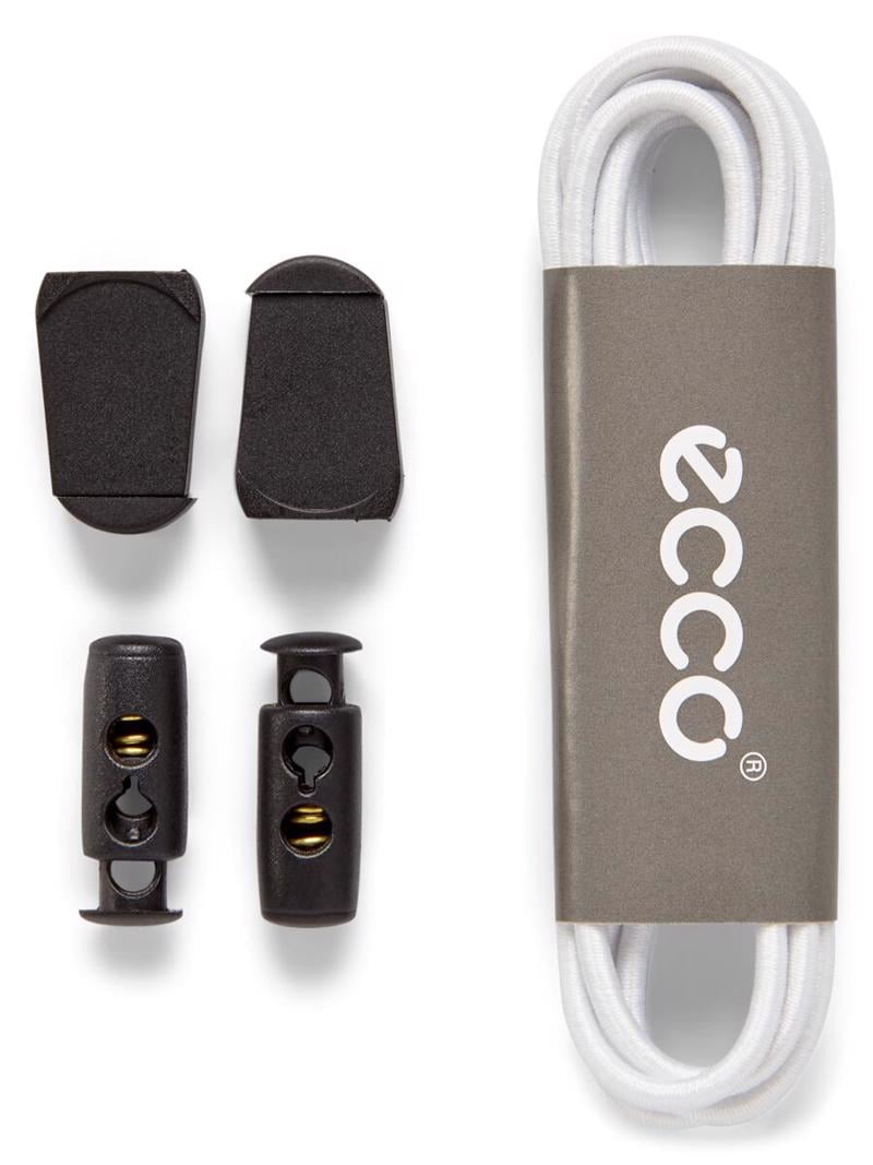 White ECCO Laces WHITE