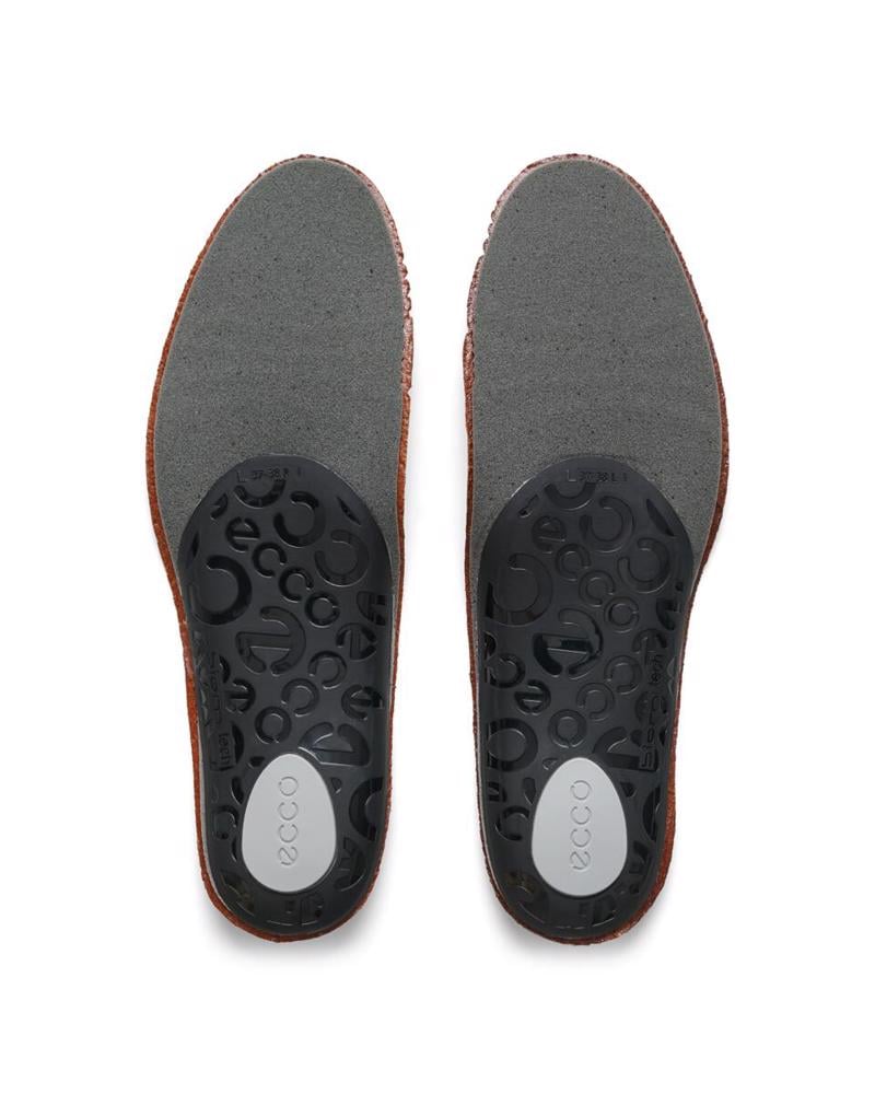 Brown Leather Inlay Soles LION
