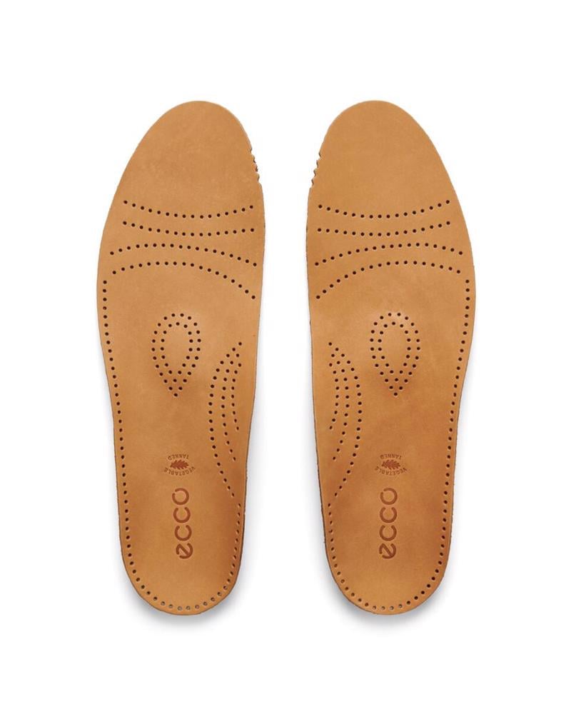 Brown Leather Inlay Soles LION