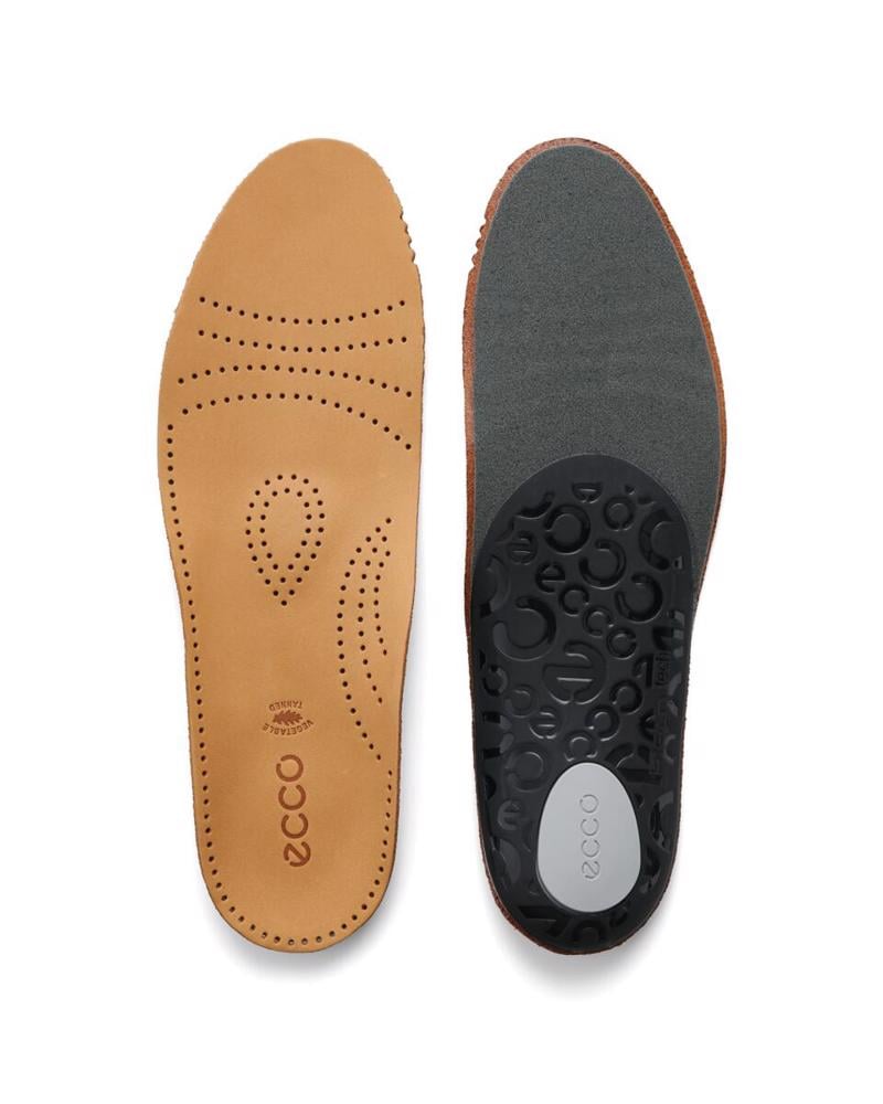 Brown Leather Inlay Soles LION