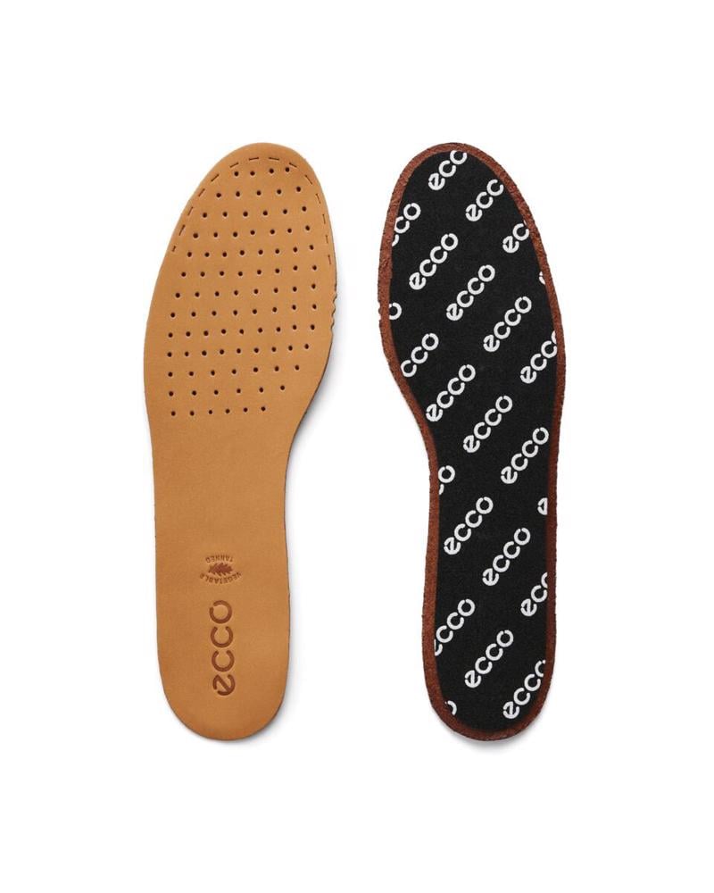 Brown Leather Inlay Soles LION