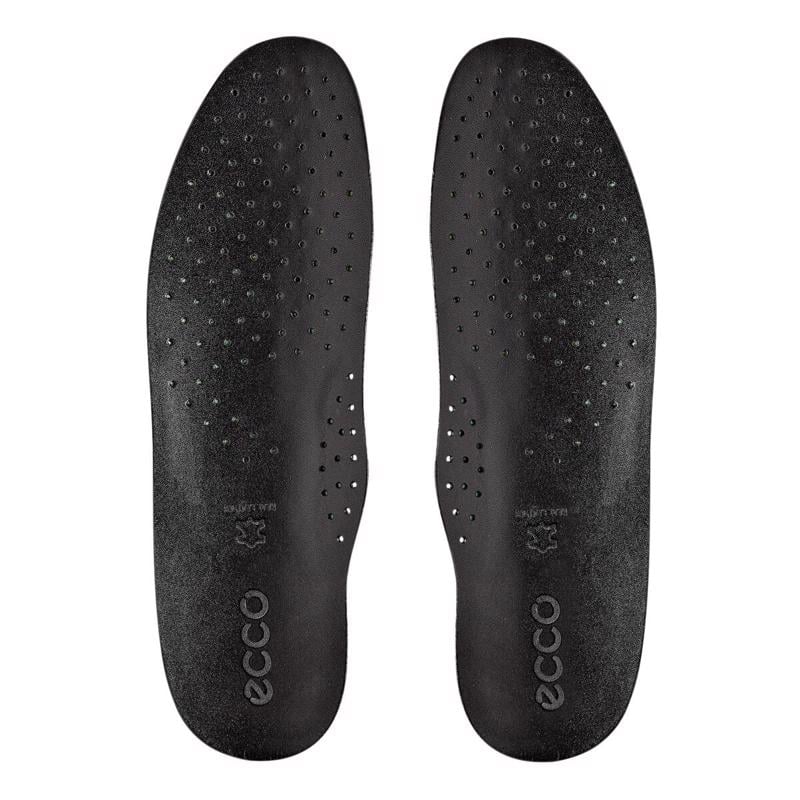 Black Leather Inlay Soles BLACK