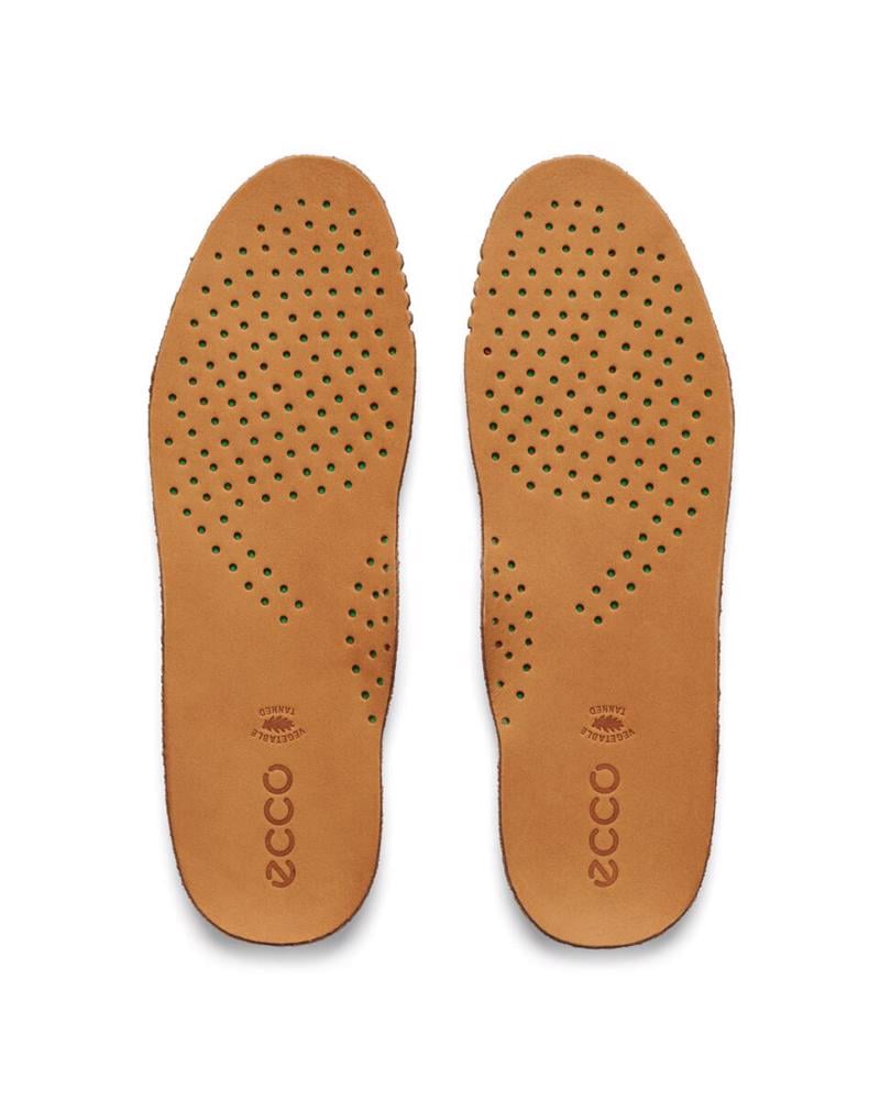 Brown Leather Inlay Soles LION