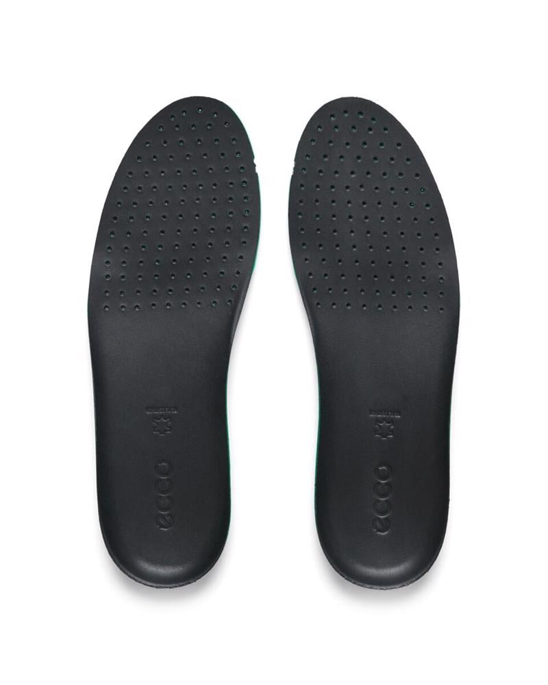 Black Leather Inlay Soles BLACK