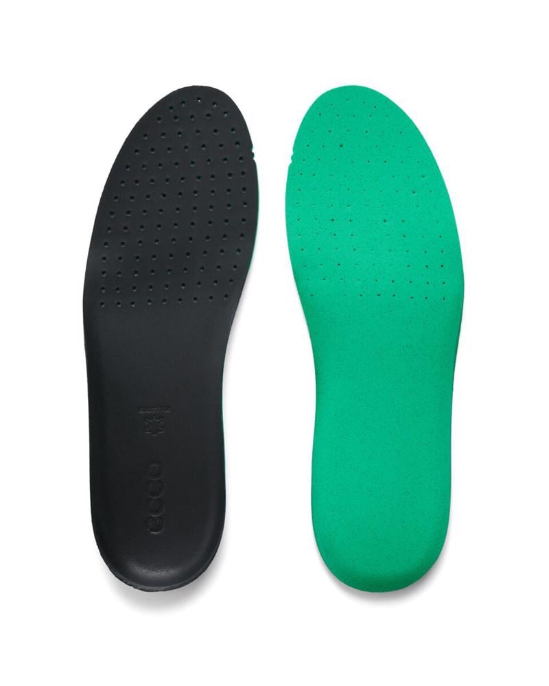 Black Leather Inlay Soles BLACK