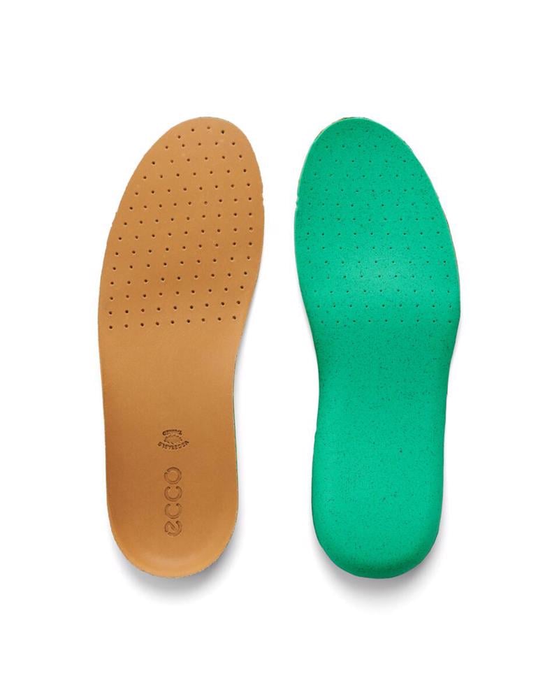 Brown Leather Inlay Soles LION