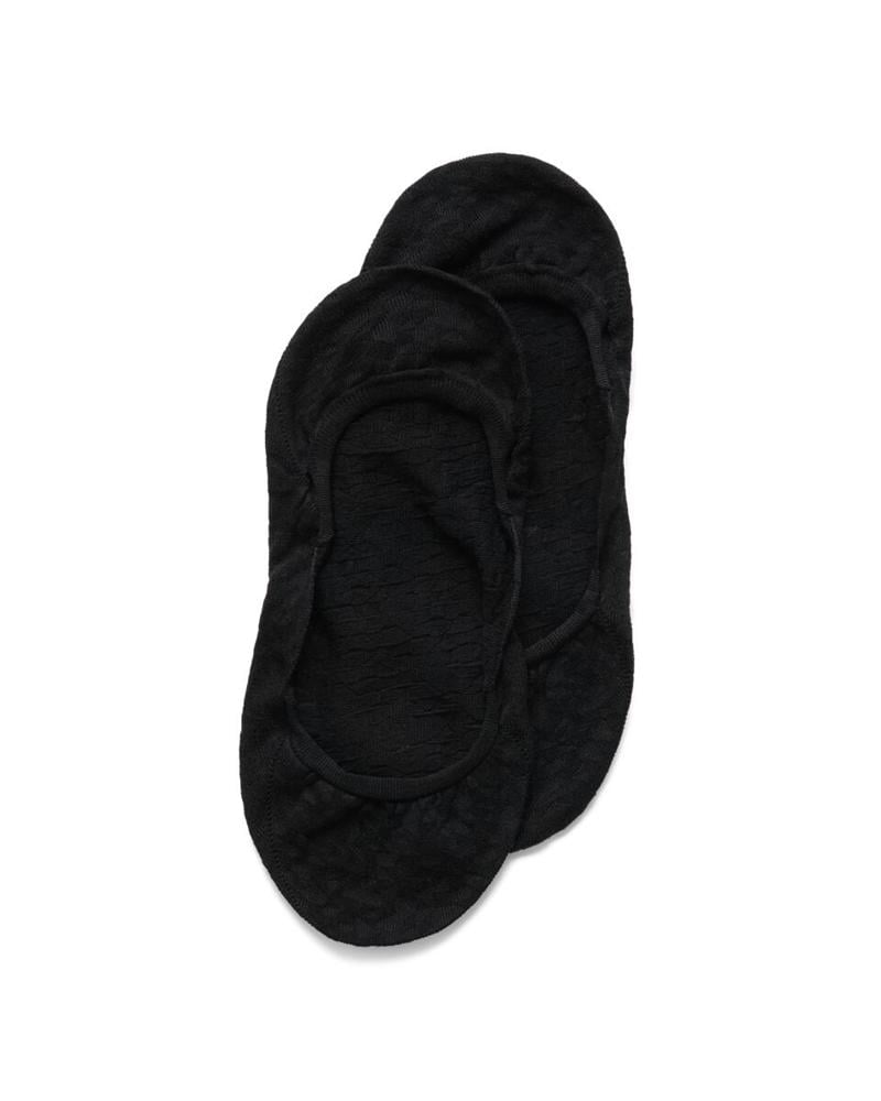 Black Casual Socks NUDE/BLACK