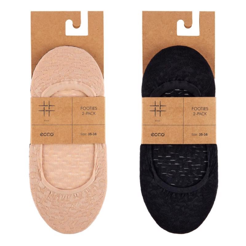 Black Casual Socks NUDE/BLACK