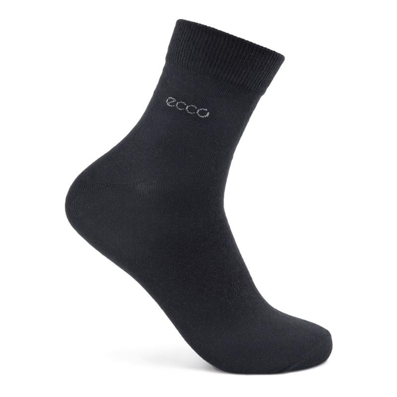 Black ECCO Classic Ankle Cut 3-Pack