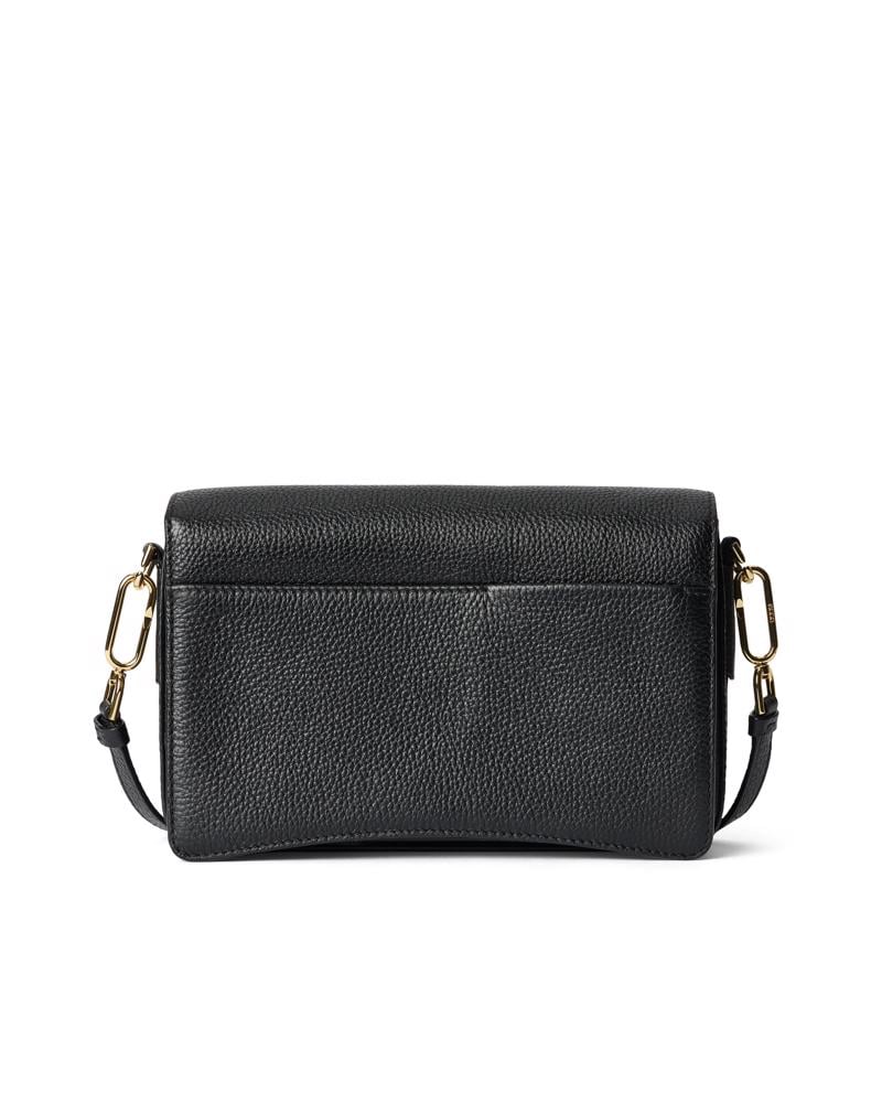 Siyah ECCO Pinch Bag L Pebbled Leather | Ecco