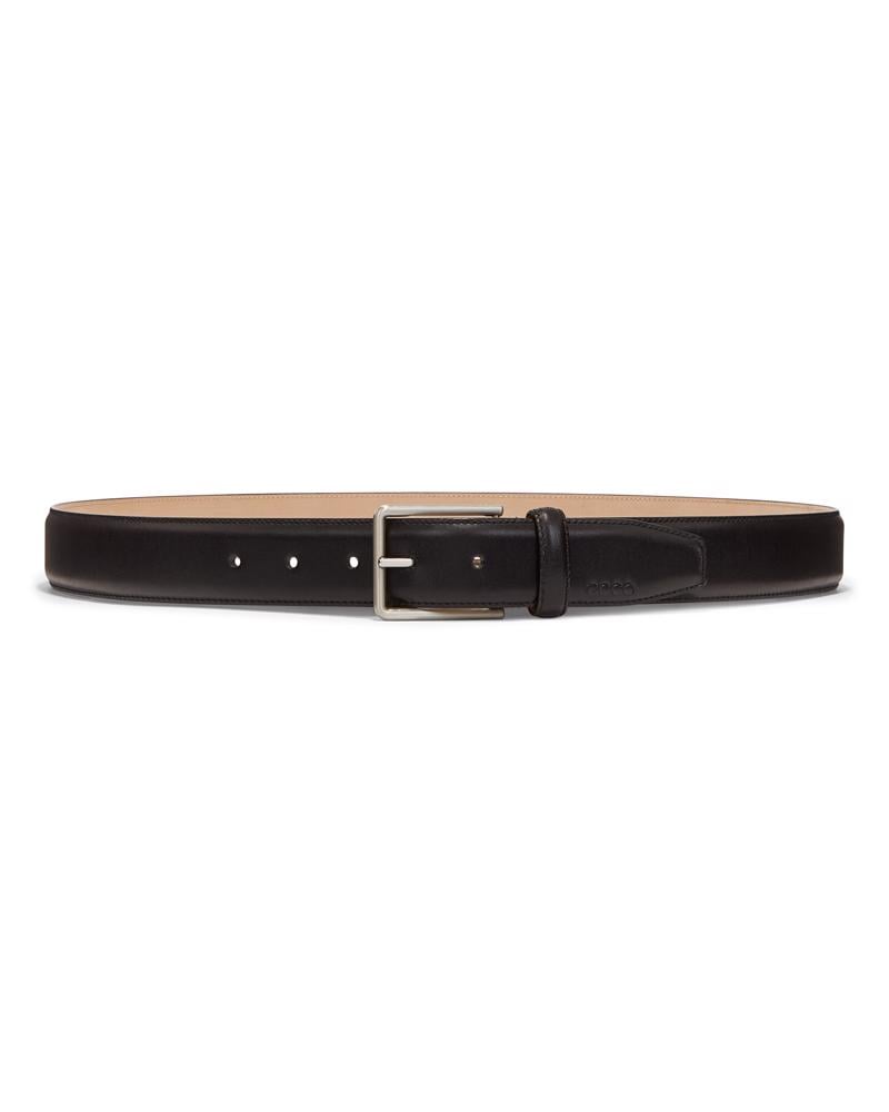 Black ECCO Belts Bombae Formal