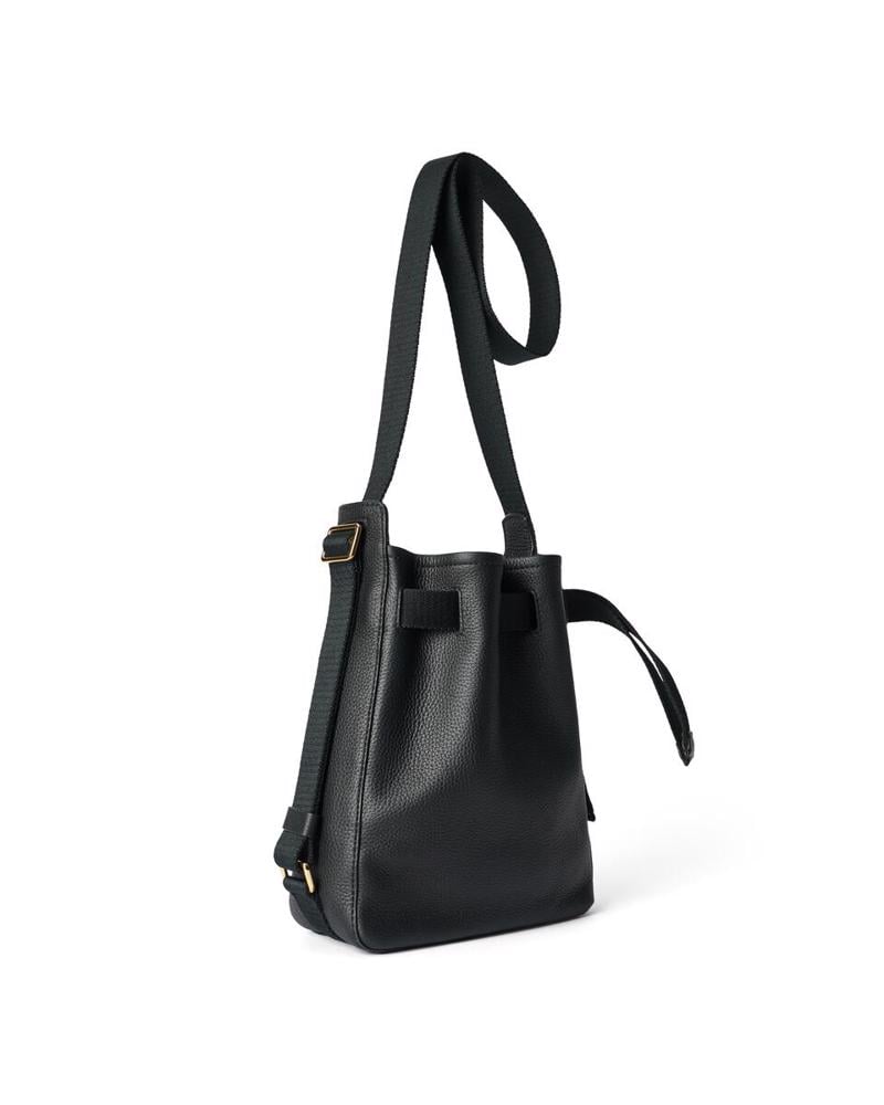 Siyah ECCO Sail Bag S Pebbled Leather