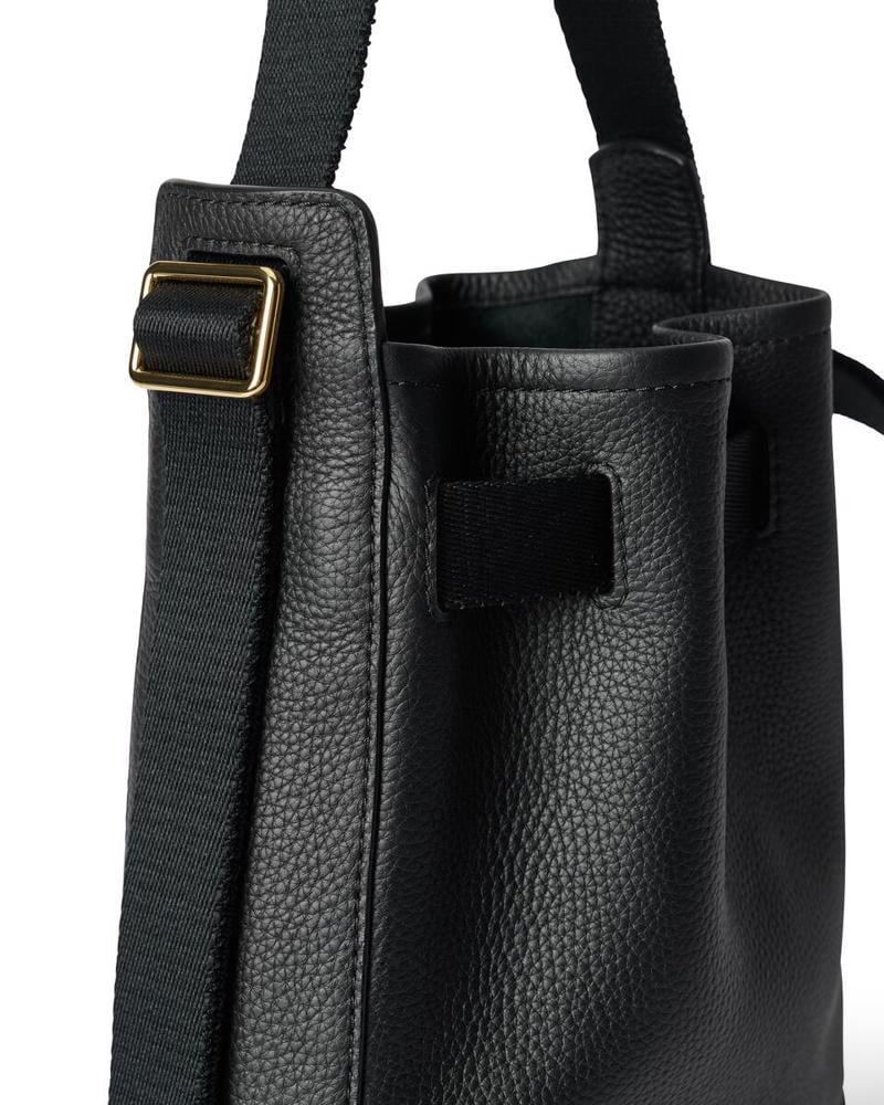 Siyah ECCO Sail Bag S Pebbled Leather