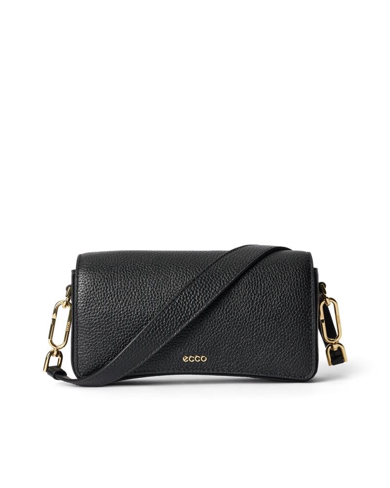 Black ECCO Pinch Bag S Pebbled Leather Bag