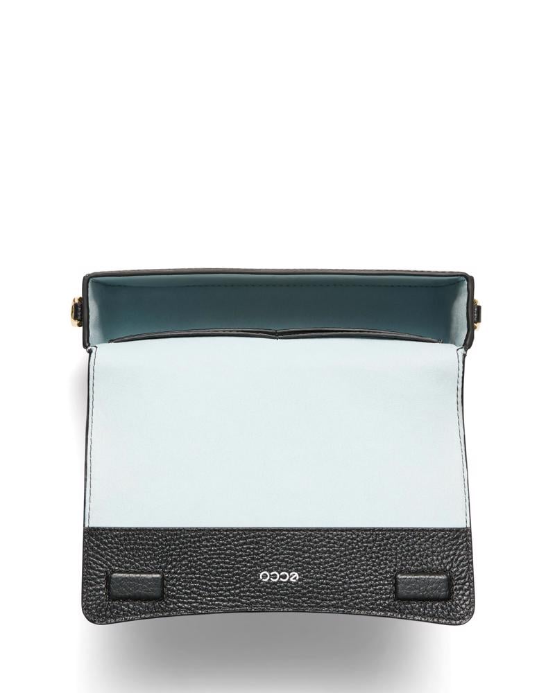 Black ECCO Pinch Bag S Pebbled Leather Bag