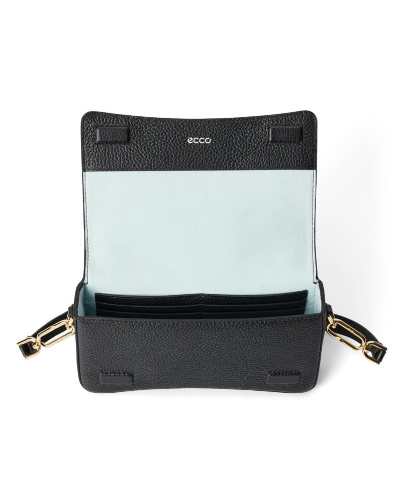 Black ECCO Pinch Bag S Pebbled Leather Bag