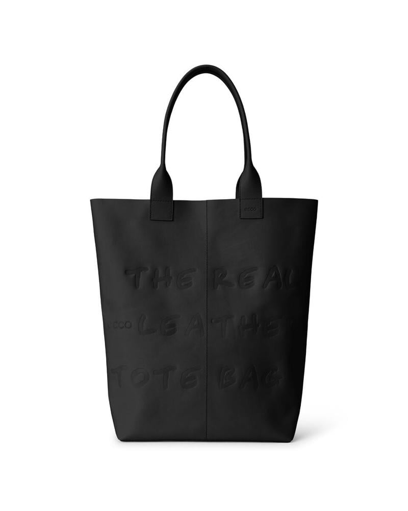 Black ECCO Tote Real Leather