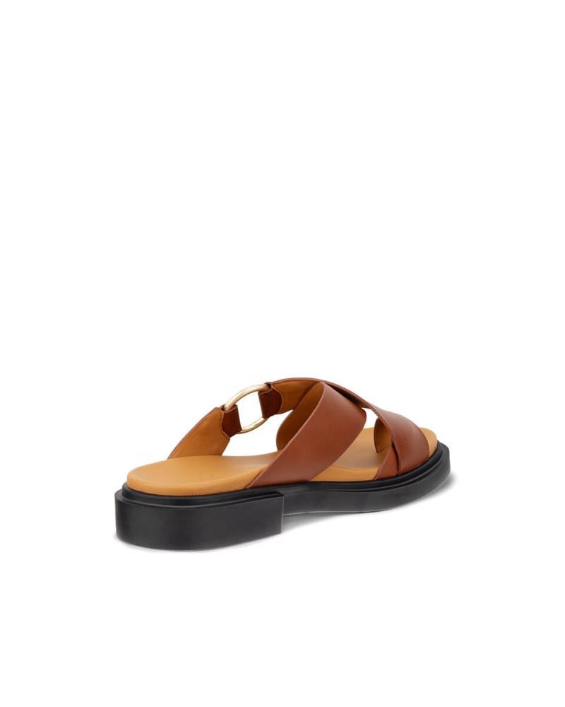Brown ECCO Metropole Seoul W Amber