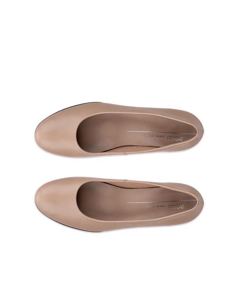 Brown ECCO Dress Classic 35 Nude