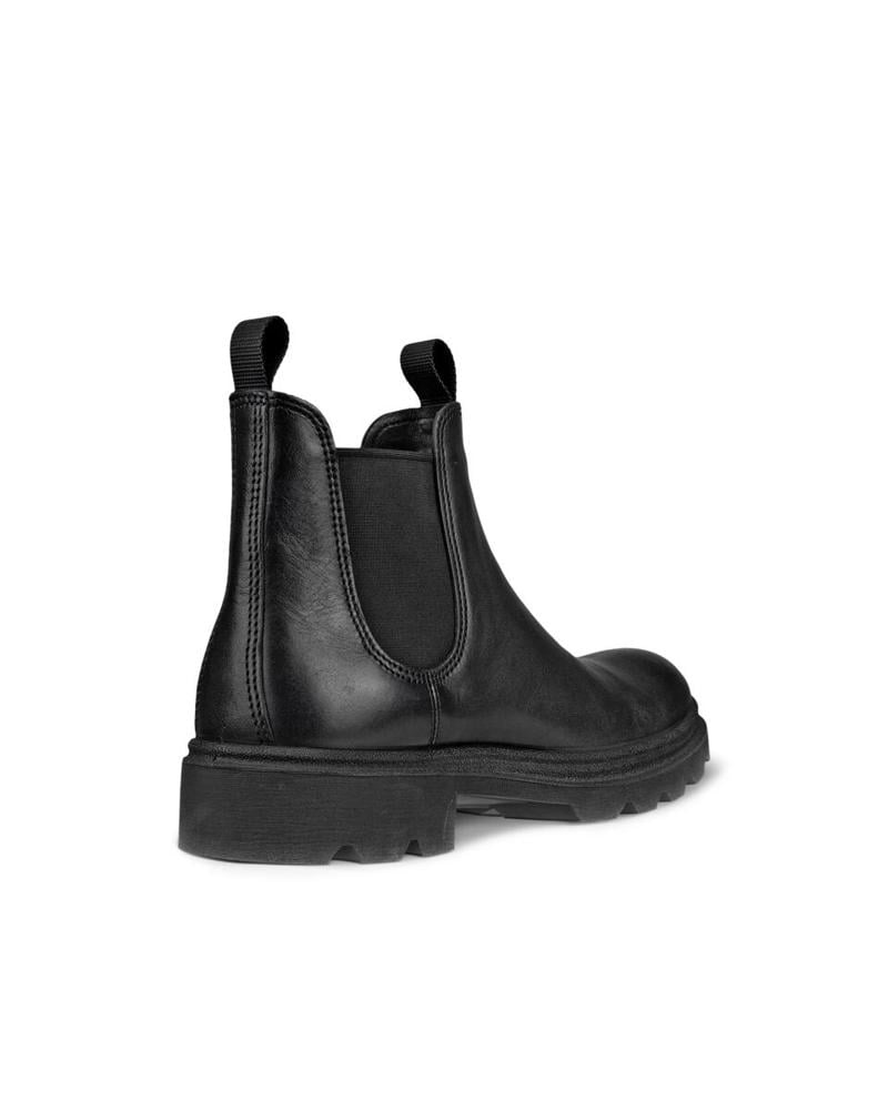 Black ECCO GRAINER M CHELSEA BOOT