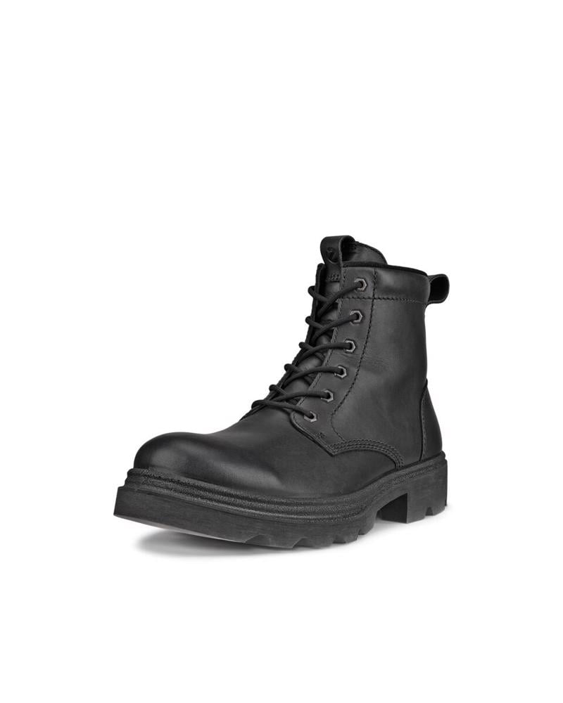 Black ECCO GRAINER M 6IN BOOT WARM