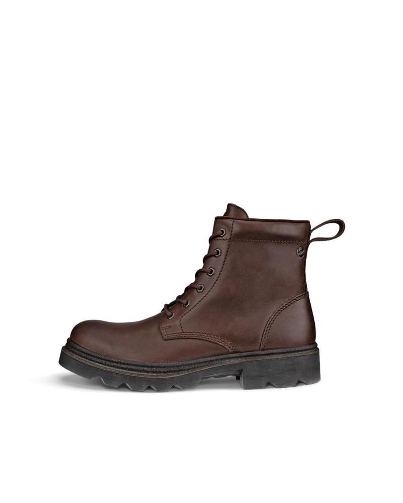 Brown ECCO GRAINER M 6IN BOOT WARM