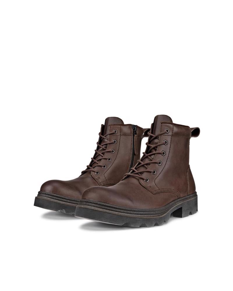 Brown ECCO GRAINER M 6IN BOOT WARM