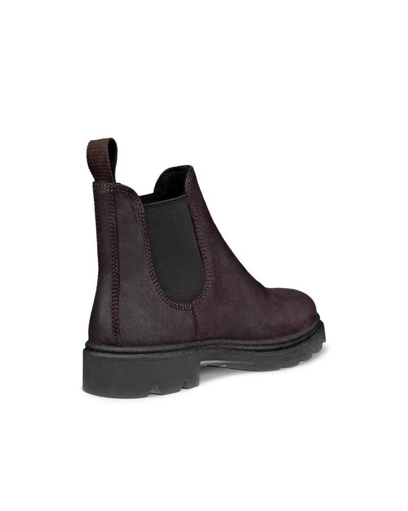 Brown ECCO Grainer W Garnet