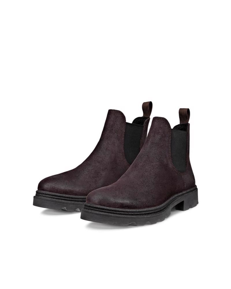 Brown ECCO Grainer W Garnet