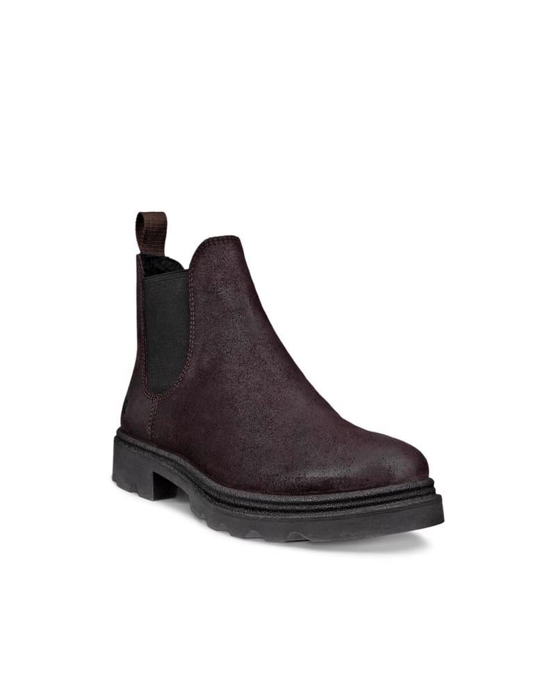 Brown ECCO Grainer W Garnet