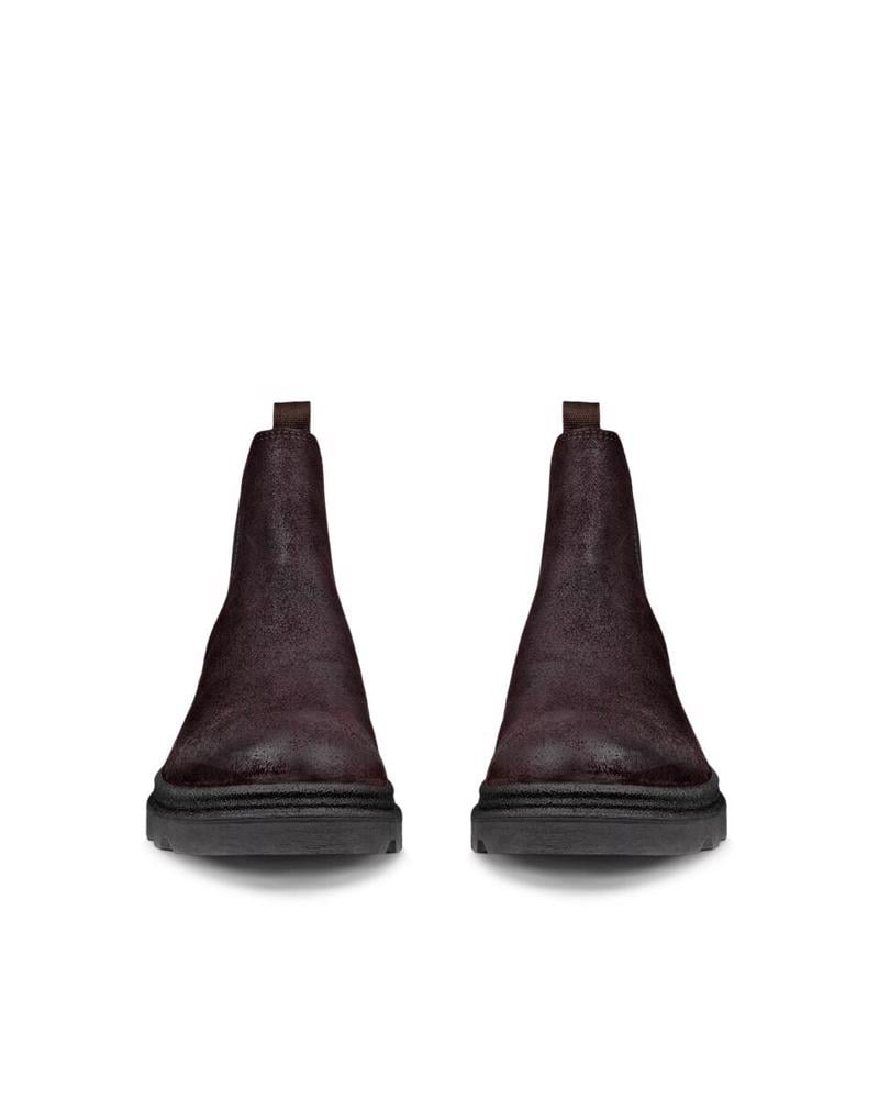 Brown ECCO Grainer W Garnet