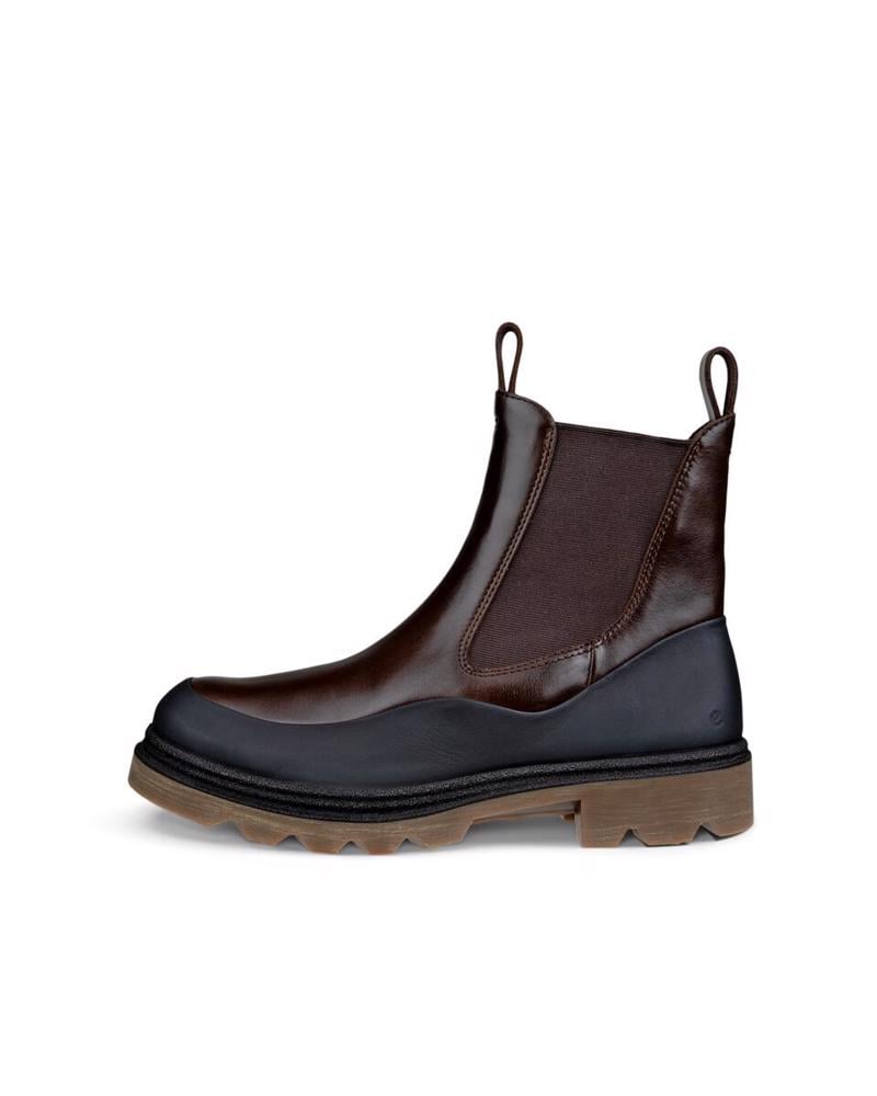 Brown ECCO Grainer W Black