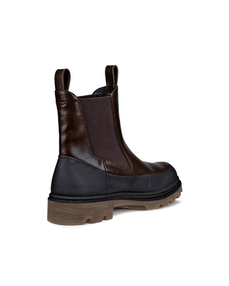 Brown ECCO Grainer W Black