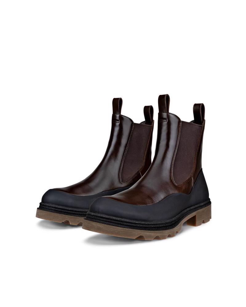 Brown ECCO Grainer W Black