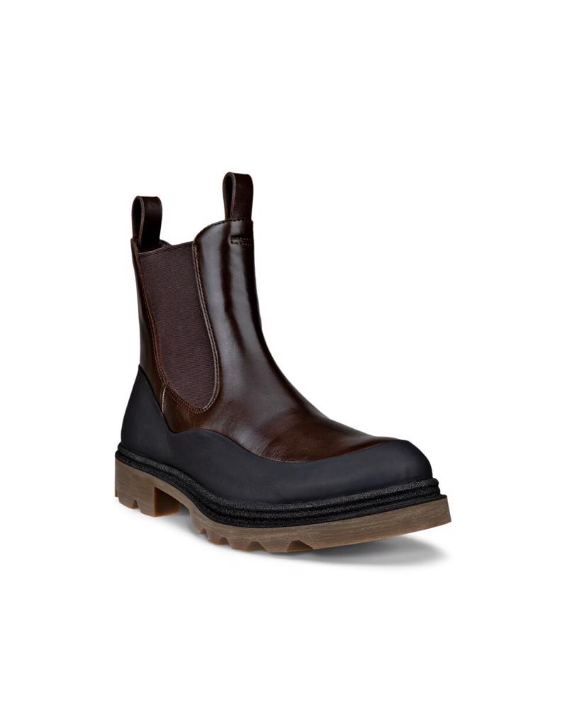 Brown ECCO Grainer W Black