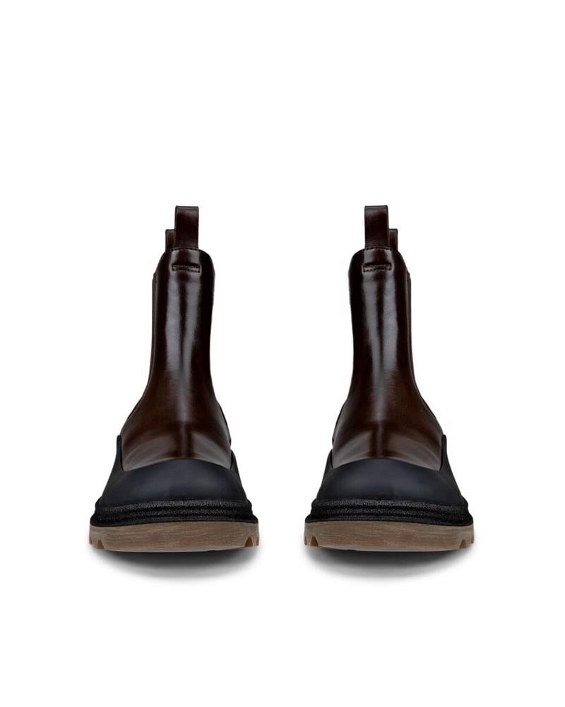 Brown ECCO Grainer W Black